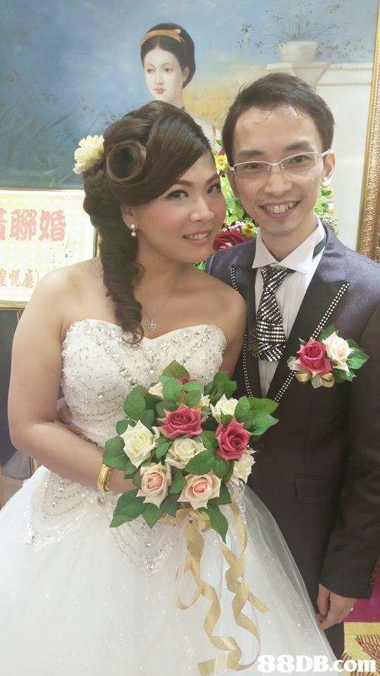 聯婚 皇悦廳 88DB.Com,flower,bride,gown,marriage,wedding dress
