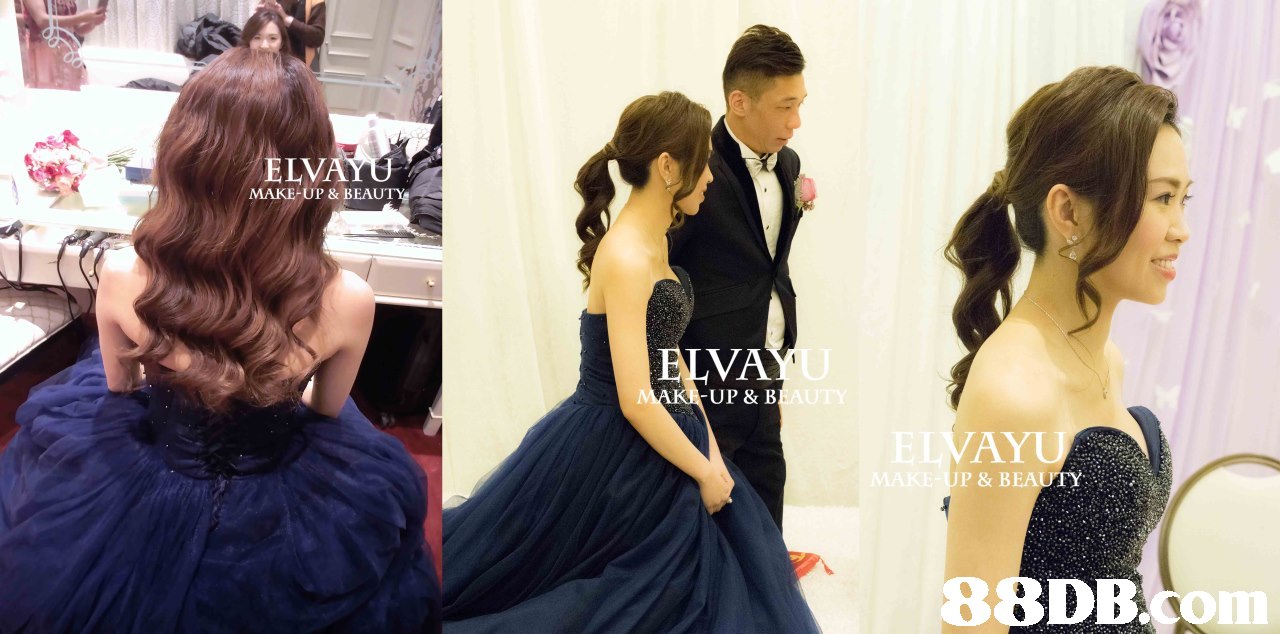 ELV MAKE-UP & BEAUTY ELVA UP & B AYU P & BEAU 88DB.Com in,hair,hairstyle,dress,gown,girl