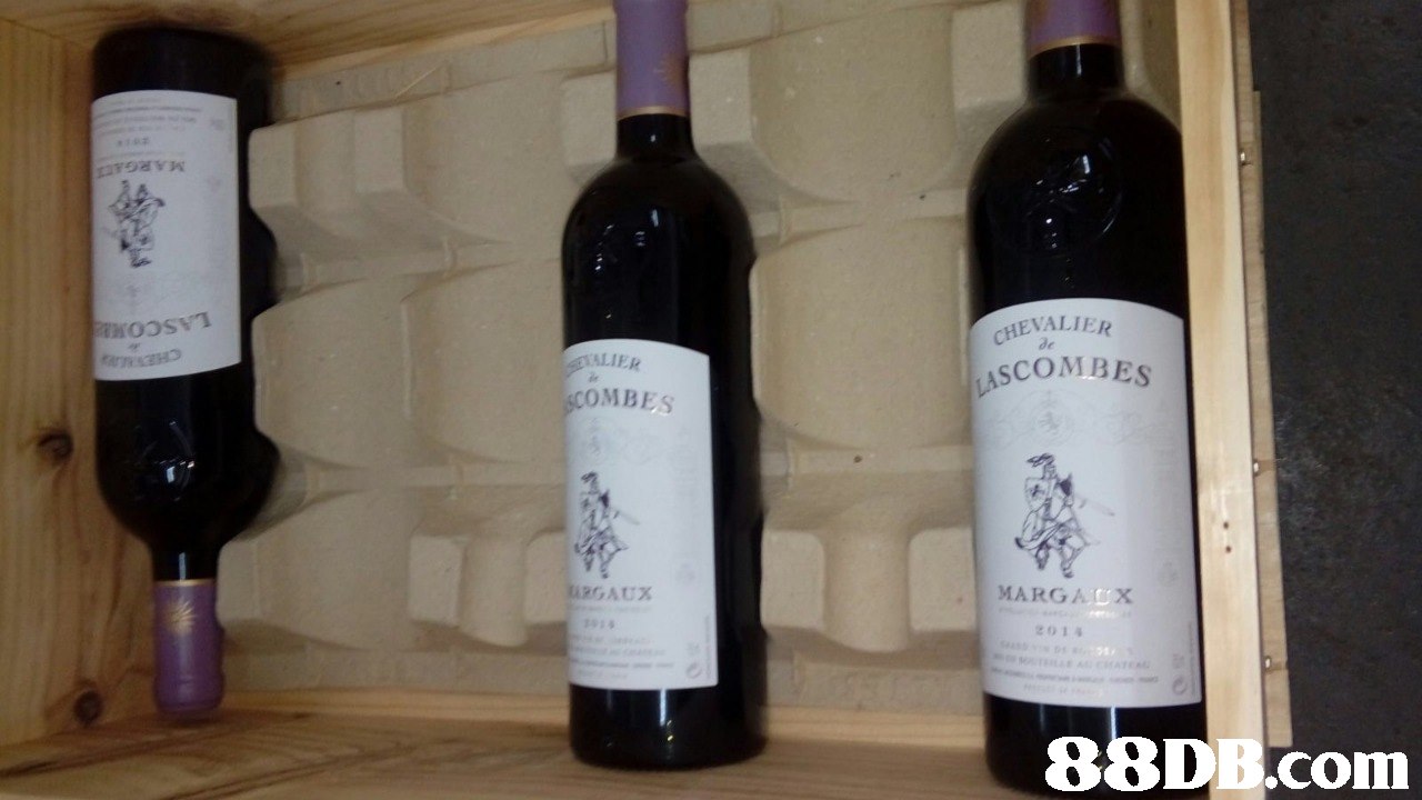 CHEVALIE de SCOMBES ALIER OMBES MARGAEX 201   wine,bottle,alcoholic beverage,wine bottle,drink