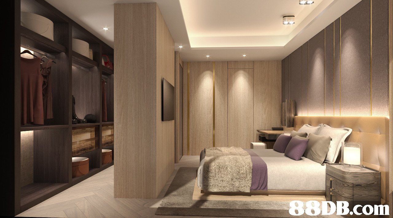8DB.com  interior design,room,ceiling,wall,bedroom