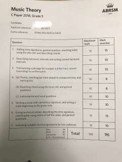 Music Theory С Paper 2018. Gratis s ABRSM Total196,text,font,paper,design,document