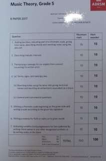 Music Theory, Grade 5 ABRSM,text,line,material,product,