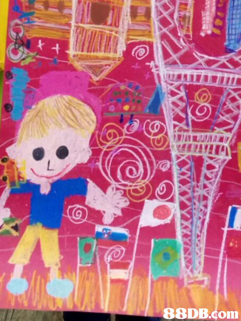 88DB.Com  pink,art,textile,child art,material