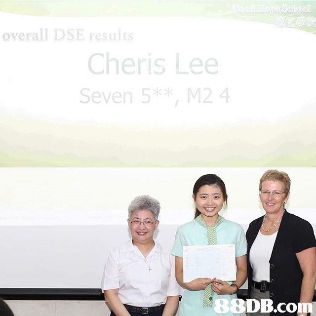 overall DSE results Cheris Lee Seven 5*% M24   presentation,communication,