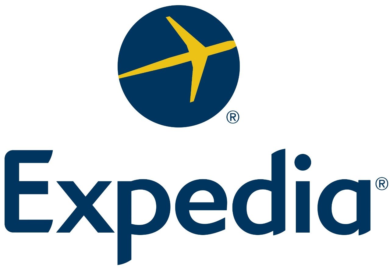 Expedia (R  Logo,Text,Trademark,Brand,Line