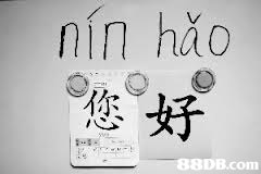 nín hǎo な好   Font,Text,Calligraphy,Black-and-white,Art