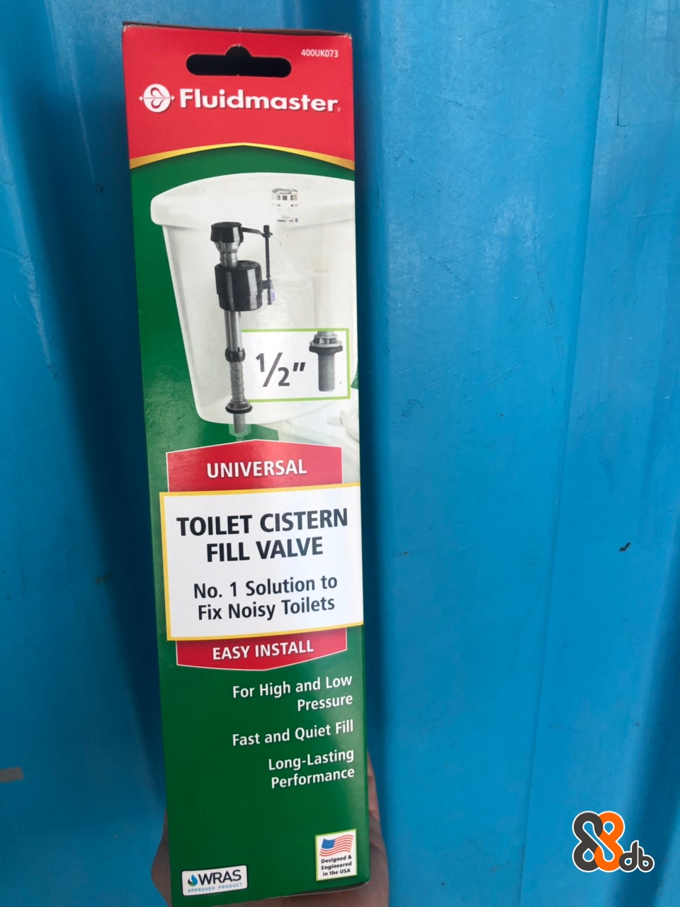 400UK073 Fluidmaster UNIVERSAL TOILET CISTERN FILL VALVE No. 1 Solution to Fix Noisy Toilets EASY INSTALL For High and Low Pressure Fast and Quiet Fill Long-Lasting Performance WRAS in the USA  