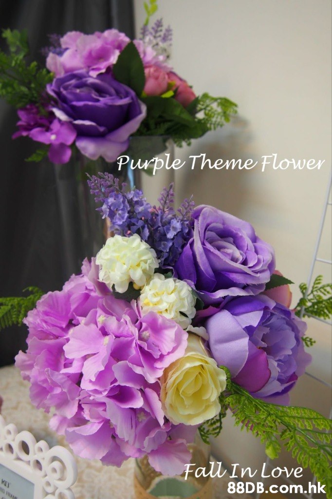 Purple Theme Flower Fall In Love .hk KI rRAM  Flower,Bouquet,Purple,Flower Arranging,Cut flowers