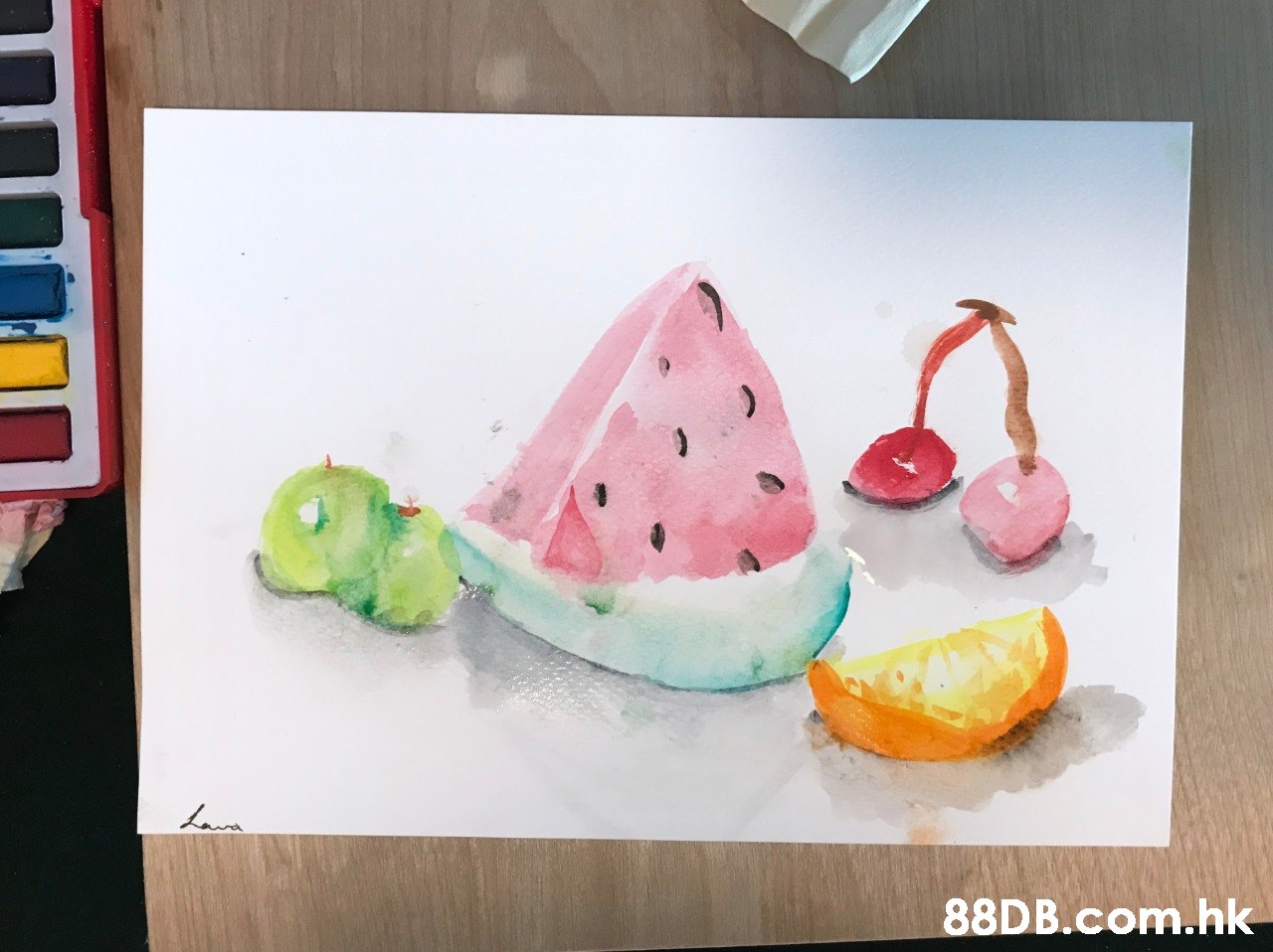 .hk  Fruit,Sweetness,Food,Still life,Watercolor paint
