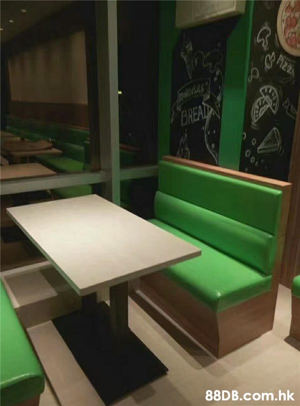 EG ArSAS BREAD .hk,Green,Furniture,Table,Room,Interior design