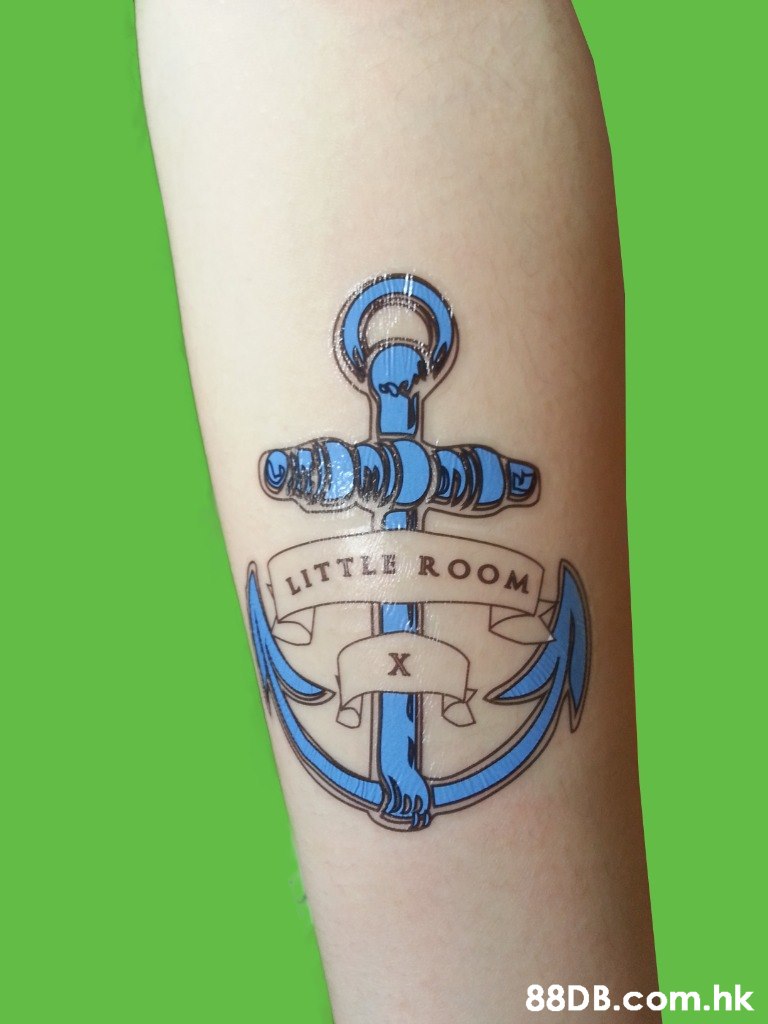 LITTLE ROOM X .hk  Tattoo,Arm,Temporary tattoo,Symbol,Joint