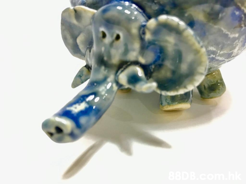 88D B.com.hk  Blue,Elephant,Figurine,Turtle,Elephants and Mammoths